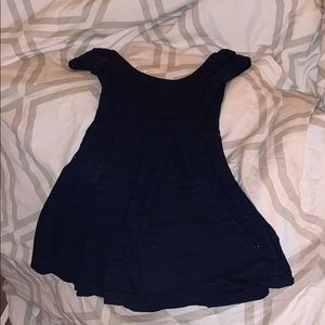 Navy blue summer dress (SM)